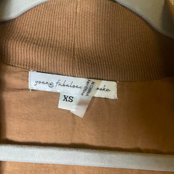 Young Fabulous and Broke Convertible Crop Fara Jacket - Picture 5 of 8